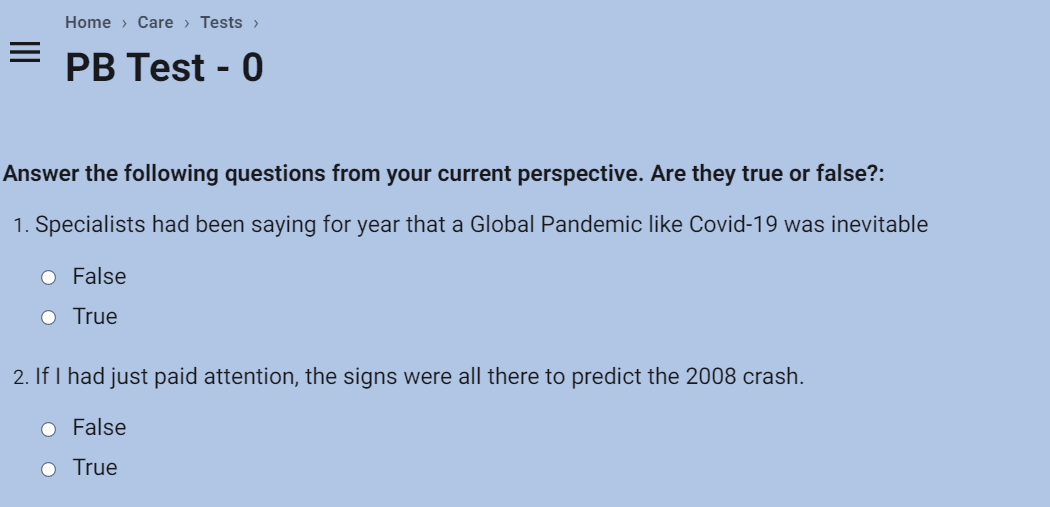 Hindsight Bias